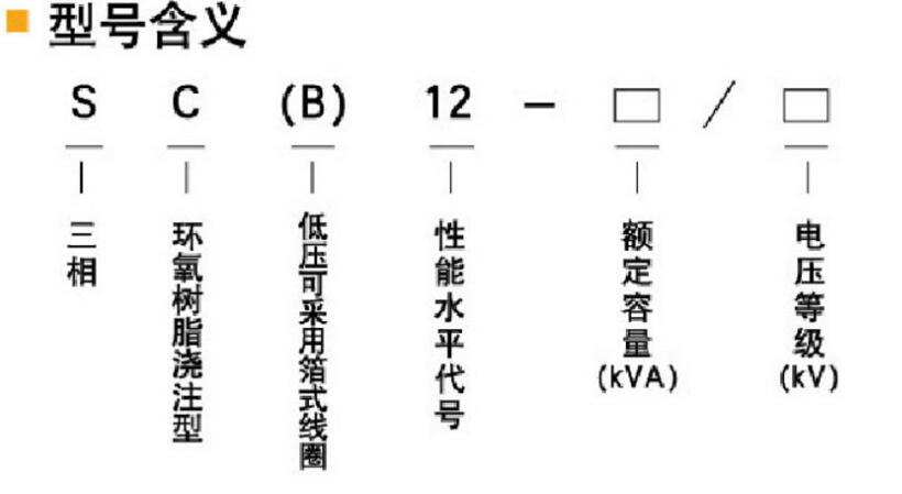 SCB12-10KV級三相全銅干式變壓器